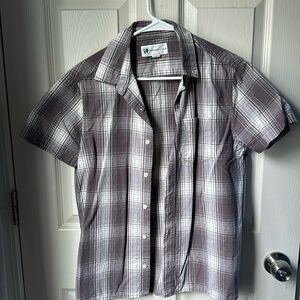 Aéropostale Size XS grey casual button down